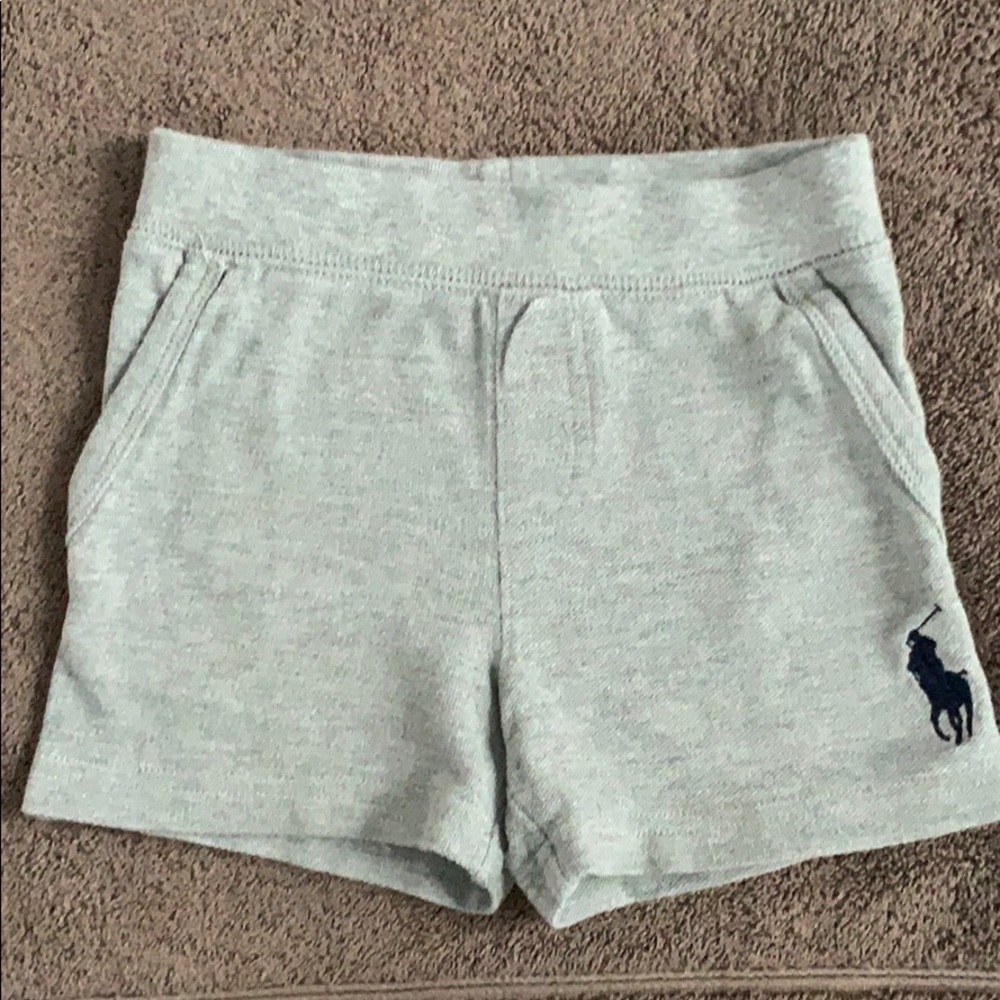 Ralph Lauren baby grey sweat shorts